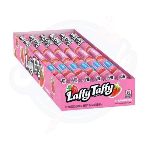 Laffy Taffy Strawberry Rope 0.81oz/22.9g - Pack of 24