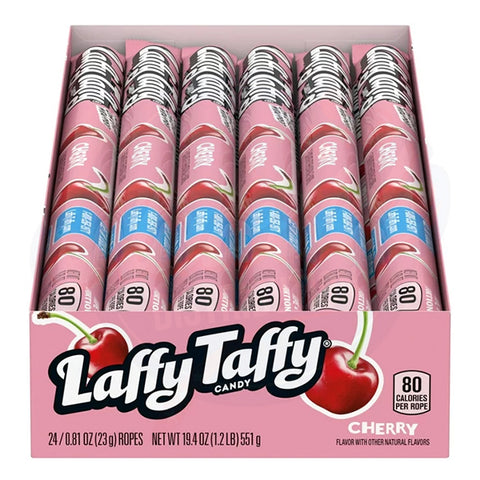 Laffy Taffy Rope Cherry 0.81oz/22.9g - Pack of 24
