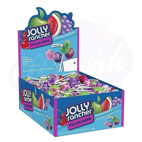 Jolly Rancher Filled Pops 0.56oz/15.8g - Pack of 100
