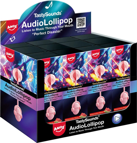 Amos TastySounds Watermelon 12g - Pack of 12