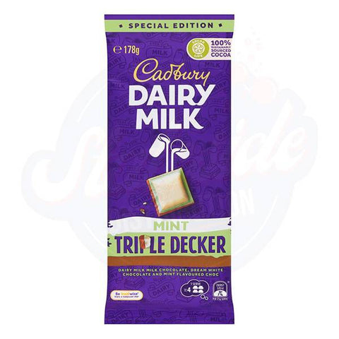 Cadbury Mint Triple Decker 6.2oz/178g - Pack of 16
