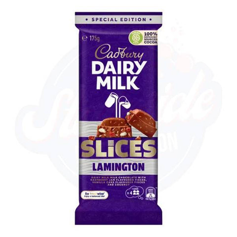 Cadbury Slices Lamington 6.2oz/175g - Pack of 16