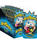 Aftershocks Blue Raspberry Popping Candy 0.32oz/9.3g - Pack of 24
