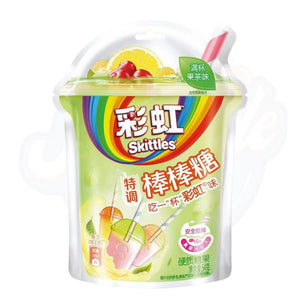 Skittles Lollipop Fruit Tea Flavour 54g - Pack of 8