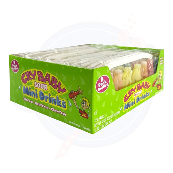 Cry Baby Wax Bottles 8 Pack 2.79oz/79g - Pack of 12