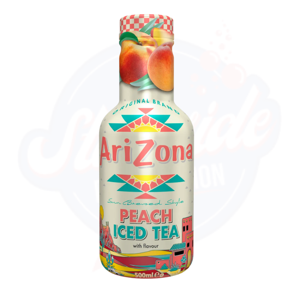 AriZona Iced Tea Peach 500ml (Bottle) - Pack of 6