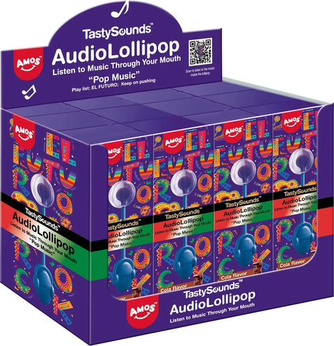 Amos TastySounds Cola 12g - Pack of 12