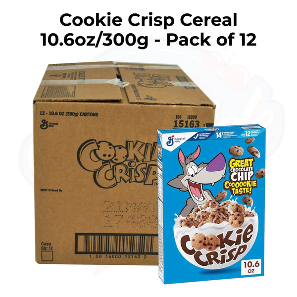Cookie Crisp Cereal 10.6oz/300g - Pack of 12