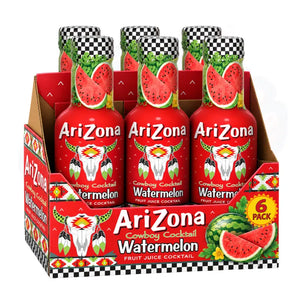 AriZona Watermelon 500ml (Bottle) - Pack of 6