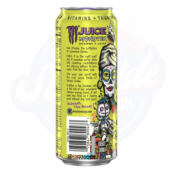 Monster Juice Vodoo Grape 16 fl oz/473ml - Pack of 24