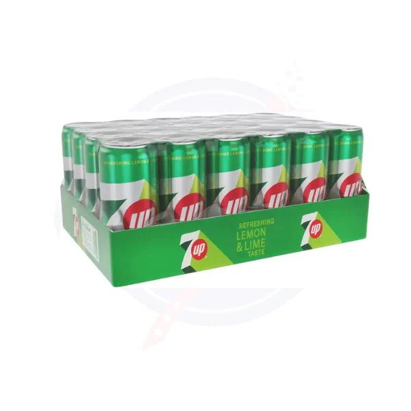 7UP 330ml - Pack of 24 - Stateside Distribution