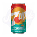 7up Tropical 12fl oz/355ml - Pack of 12 - Stateside Distribution