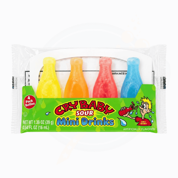 Cry Baby Wax Bottles 4 Pack 1.39oz/39g - Pack of 18