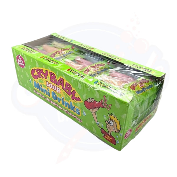 Cry Baby Wax Bottles 4 Pack 1.39oz/39g - Pack of 18