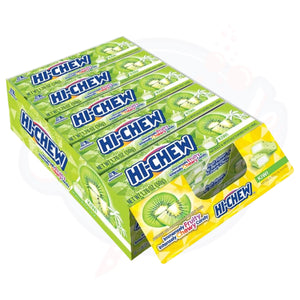 Hi-Chew Chewy Sour Kiwi Candy 1.76oz/50g- pack of 15