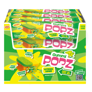 Gummi Popz Citrus Sour 26g (3pc) - Pack of 16