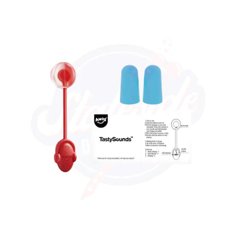 Amos TastySounds Strawberry 12g - Pack of 12