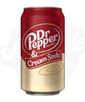 Dr Pepper Cream Soda 12floz/355ml - Pack of 12
