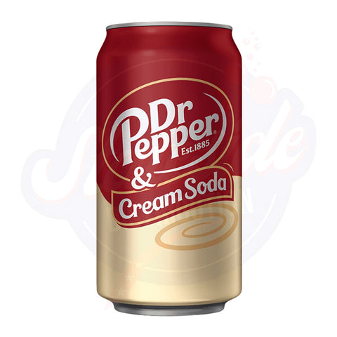 Dr Pepper Cream Soda 12floz/355ml - Pack of 12
