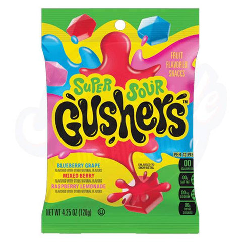 Gushers Sour Berry 4.25oz/120g - Pack of 8