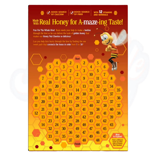 Cheerios Honey Nut Cereal 10.8oz/306g - Pack of 12
