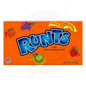 Runts Fruit Candy Theatre Box 5oz/141.7g - Pack of 12