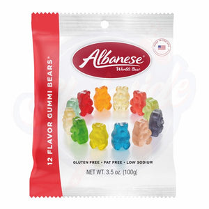 Albanese Gummi Bears 100g - Pack of 12
