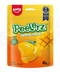 Amos Peelerz Gummy Mango Peg Bag 65g - Pack of 12 - Stateside Distribution
