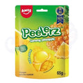 Amos Peelerz Gummy Pineapple Peg Bag 65g - Pack of 12 - Stateside Distribution