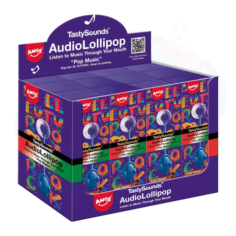 Amos TastySounds Cola 12g - Pack of 12 - Stateside Distribution