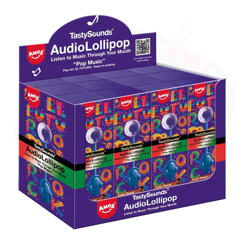 Amos TastySounds Cola 12g - Pack of 12 - Stateside Distribution