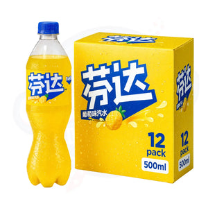 Fanta Pineapple Flavour Soda 500ml - Pack of 12 (China)