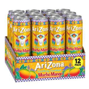 AriZona Mucho Mango 500ml (Can) - Pack of 12