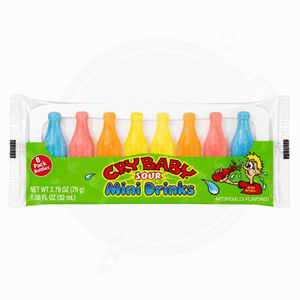 Cry Baby Wax Bottles 8 Pack 2.79oz/79g - Pack of 12