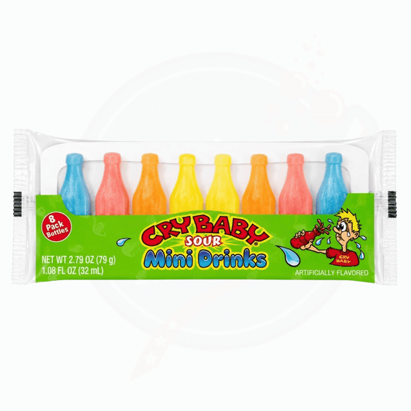 Cry Baby Wax Bottles 8 Pack 2.79oz/79g - Pack of 12