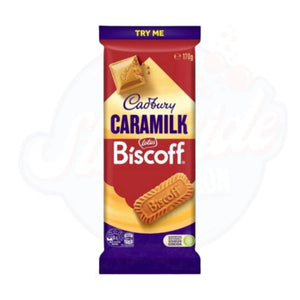 Cadbury Caramilk Biscoff 170g - Pack of 16 - Stateside Distribution