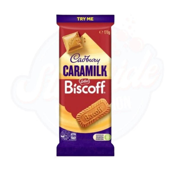 Cadbury Caramilk Biscoff 170g - Pack of 16 - Stateside Distribution