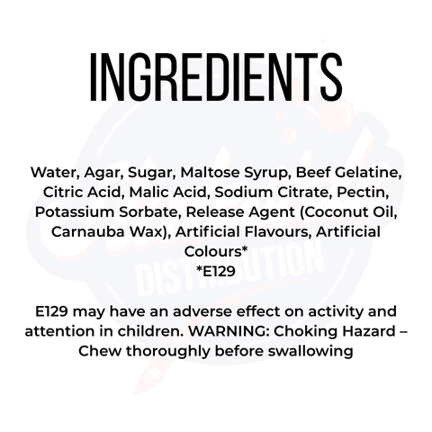 Candy Paradise Fondant Burst Gummy 72g - Pack of 12 - Stateside Distribution