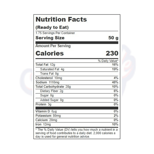 Cazo De Oro Las Ricas Tajin Party Mix 1.75oz/50g - Pack of 12 - Stateside Distribution