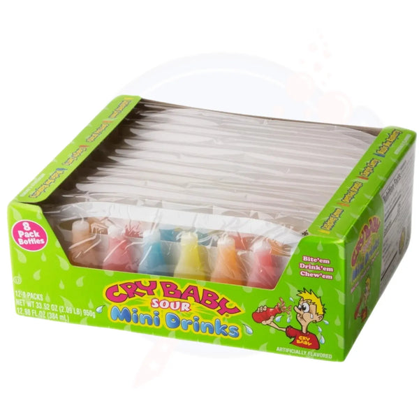 Cry Baby Wax Bottles 8 Pack 2.79oz/79g - Pack of 12