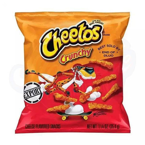 Cheetos Crunchy 1.25oz/35.4g - Pack of 44 - Stateside Distribution