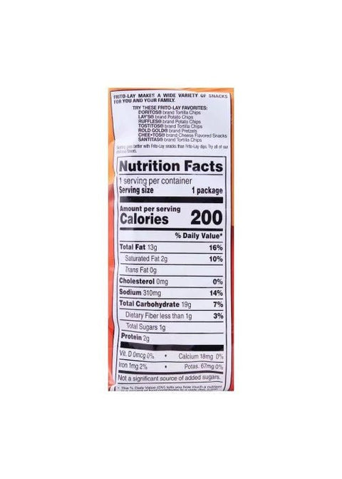 Cheetos Crunchy 1.25oz/35.4g - Pack of 44 - Stateside Distribution