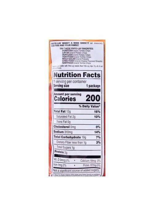 Cheetos Crunchy 1.25oz/35.4g - Pack of 44 - Stateside Distribution