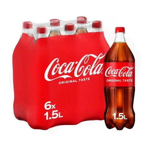 Coca Cola 1.5L(EU) - Pack of 6 - Stateside Distribution
