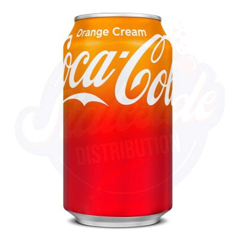 Coca Cola Orange Cream Soda 12floz/355ml - Pack of 12 - Stateside Distribution