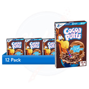 Cocoa Puffs Cereal 10.4oz/294g - Pack of 12 - Stateside Distribution