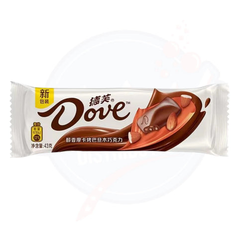 Dove Chocolate Mocha & Badam Nut Flavour 43g - Pack of 10 - Stateside Distribution