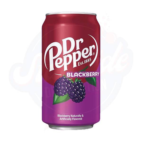 Dr Pepper blackberry 12fl oz/355ml - Pack of 12 - Stateside Distribution