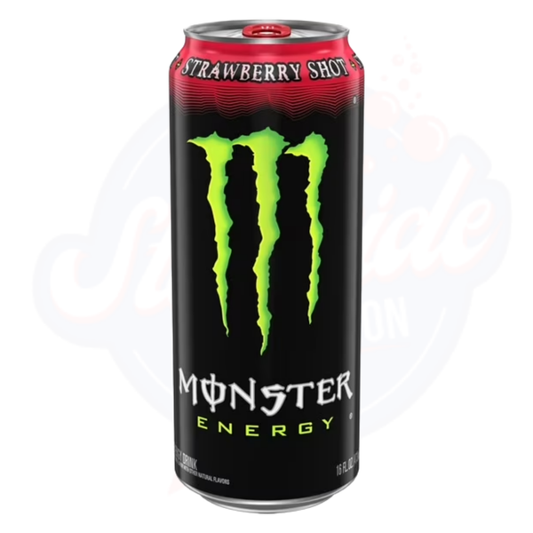 Monster Energy Strawberry Shot 16 fl oz/473ml - Pack of 24