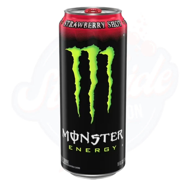 Monster Energy Strawberry Shot 16 fl oz/473ml - Pack of 24